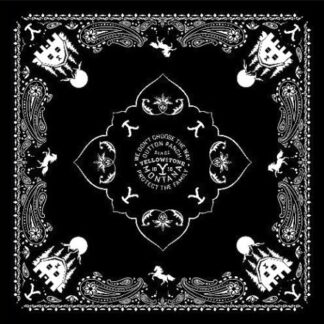 Bandana Yellowstone Zwart