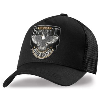 Stars & Stripes - TC - Cap - American Spirit Black